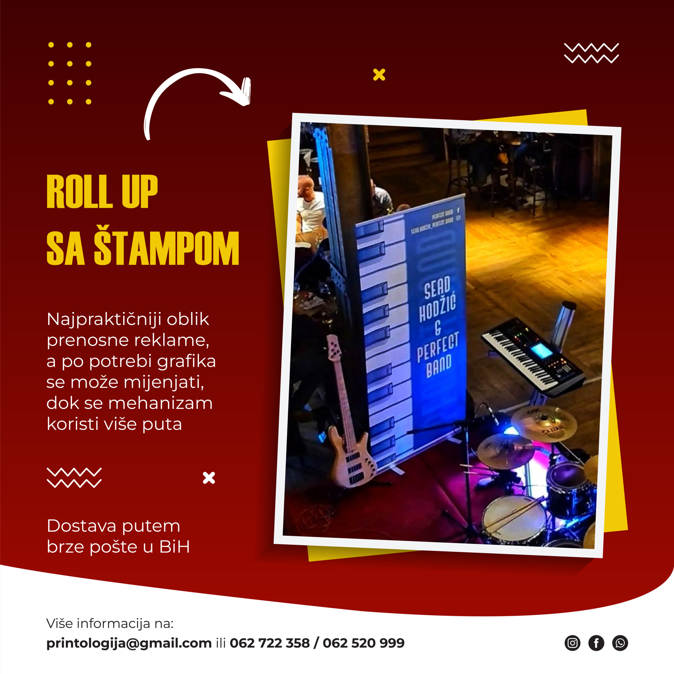 Roll Up sa štampom